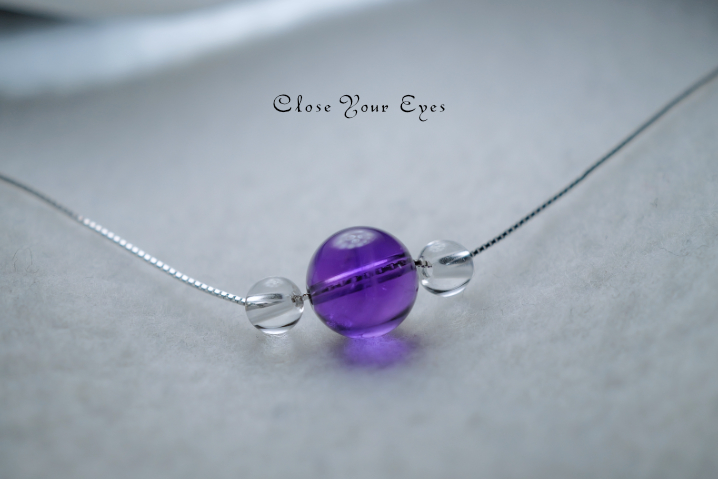 ハイパージュエリーネックレス　アメシスト