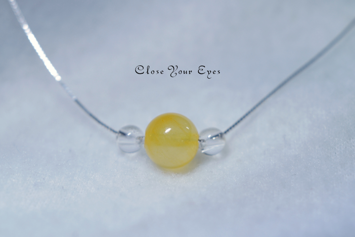 ハイパージュエリーネックレス　アラゴナイト