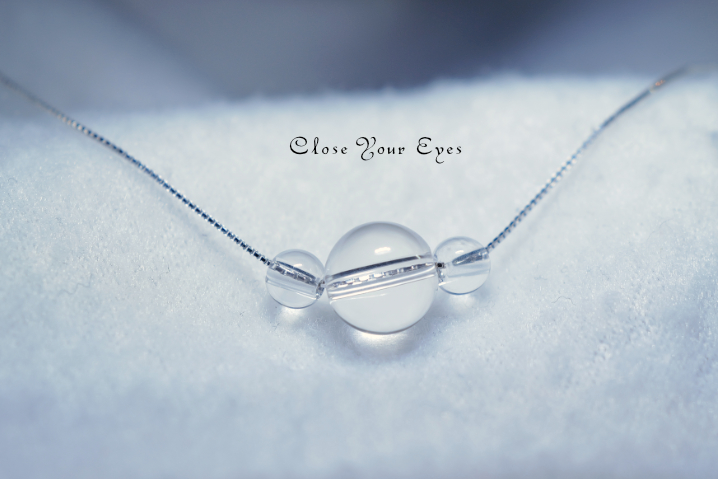 ハイパージュエリーネックレス　クリスタルクォーツ