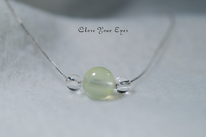 ハイパージュエリーネックレス　プレナイト