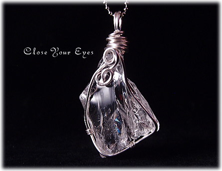 ブラシル・セラドカブラル産 レムリアンシードクリスタルの原石ペンダント ０１