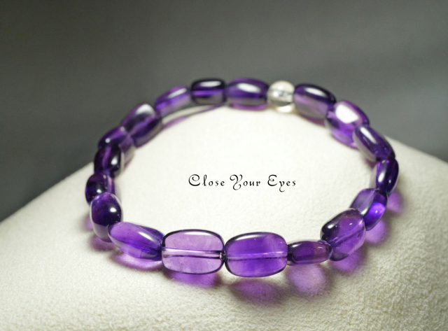 ~アメシスト~ スクエア タンブル 2025創業祭チャリティブレス