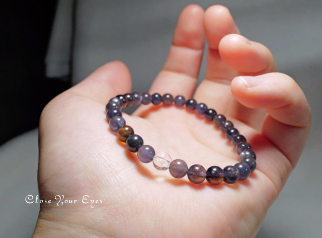 ～アイオライト～　６ｍｍ　2025創業祭チャリティブレス