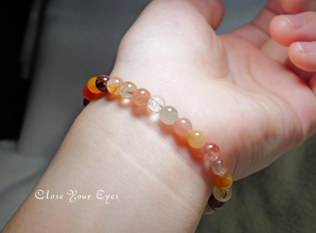 ~Mixルチルクォーツ~ 6mm 2025創業祭チャリティブレス