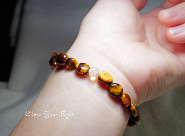 ～タイガーズアイ～　小粒タンブル　2025創業祭チャリティブレス