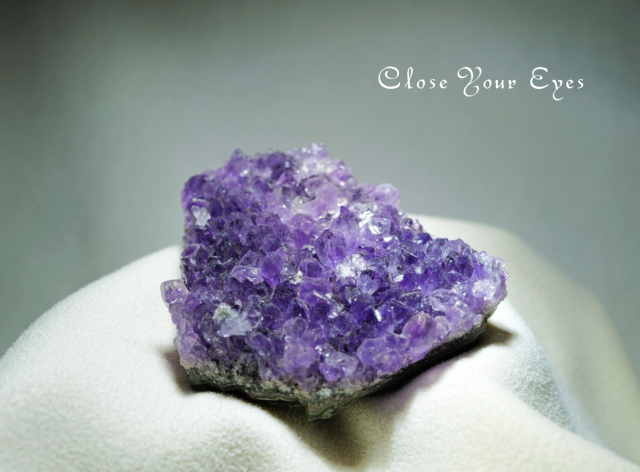 ウルグアイ産 アメシストクラスター 24 天然石パワーストーン 京都