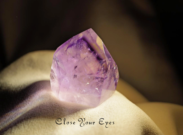 ブラジル産　アメシストファントム・ポリッシュ　０１