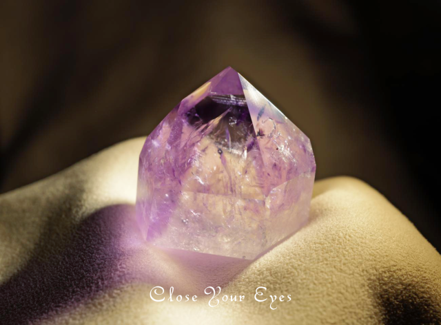 ブラジル産　アメシストファントム・ポリッシュ　０２