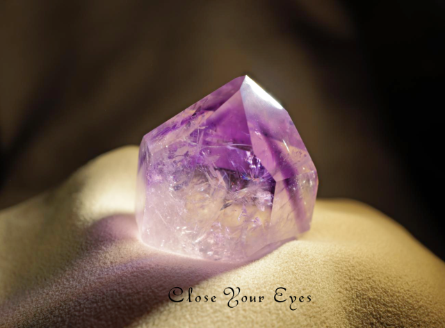 ブラジル産　アメシストファントム・ポリッシュ　０２