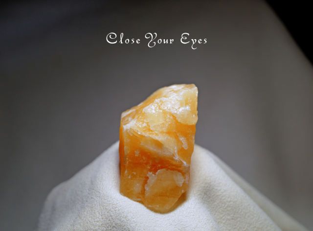 メキシコ産 オレンジカルサイト 06 天然石パワーストーン 京都