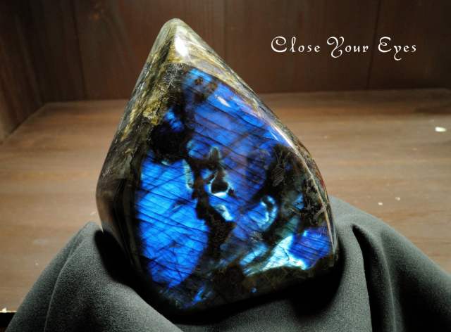 ラブラドライト 高品質ホワイトラブラドライトブレスレット #ホワイト