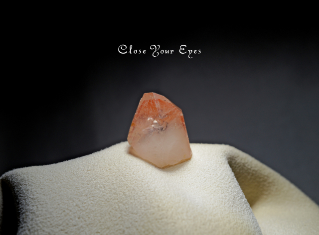 ピンクレムリアン 水晶 ピンクレムリアンシードクリスタル(水晶)ポイント Pink Lemurian