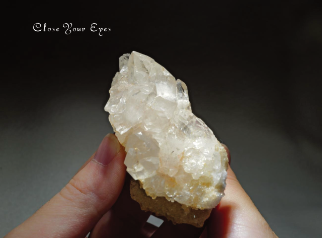 ヒマラヤ・マニハール産　水晶クラスター　１３