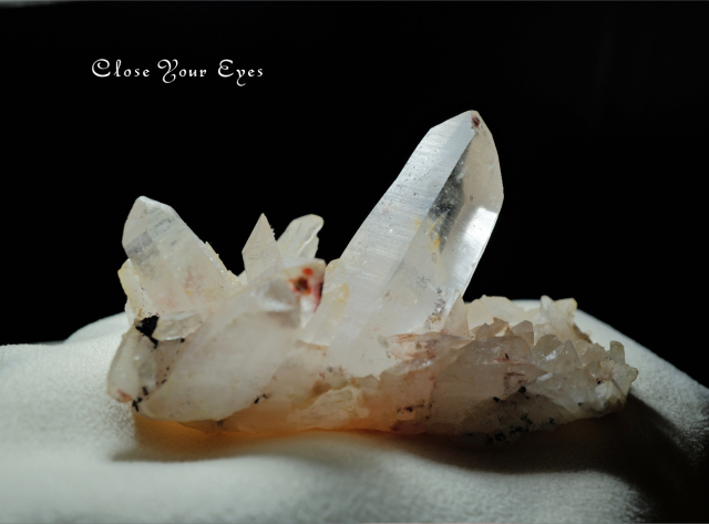 ヒマラヤ・マニカラン産水晶クラスター　７５