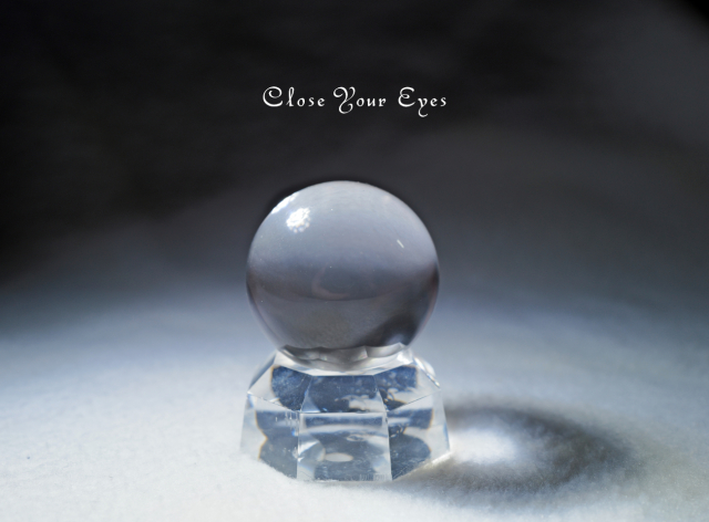 水晶玉・クリアボール 13 ブラジル産 32mm丸玉