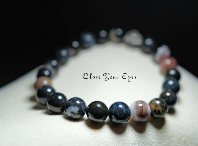 ハイパーエナジーブレス　ブラックスレイマン　８ｍｍ　０２