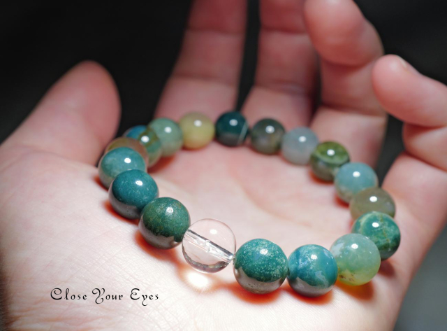 ハイパーエナジーブレス　グリーンスレイマン　１０ｍｍ　０２