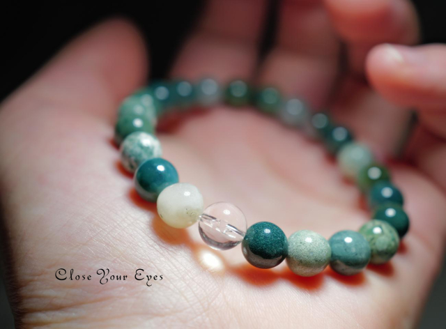 ハイパーエナジーブレス　グリーンスレイマン　８ｍｍ　０１