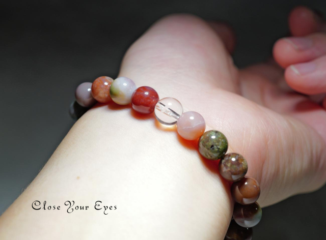 ハイパーエナジーブレス　レッドスレイマン　８ｍｍ　０２