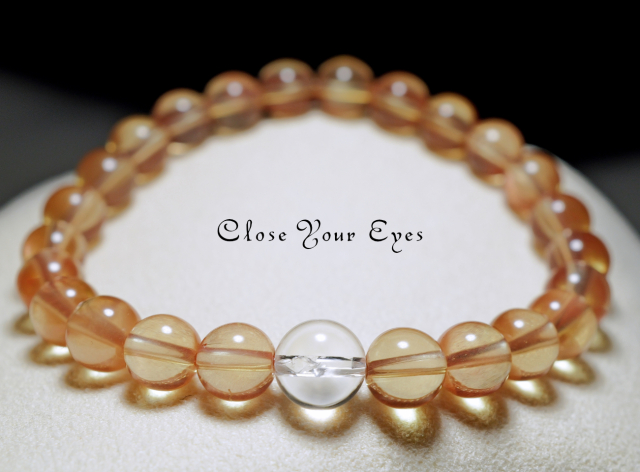 ７ｍｍエナジーブレス　チベタンオレンジラブラドライト　０７