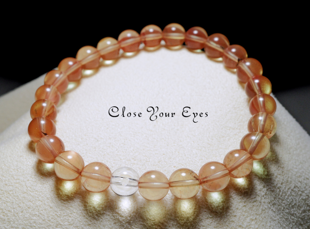 ６ｍｍエナジーブレス　チベタンオレンジラブラドライト　０２