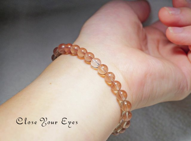 ６ｍｍエナジーブレス　チベタンオレンジラブラドライト　０３