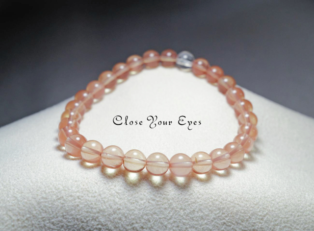 ６ｍｍエナジーブレス　チベタンオレンジラブラドライト　０５