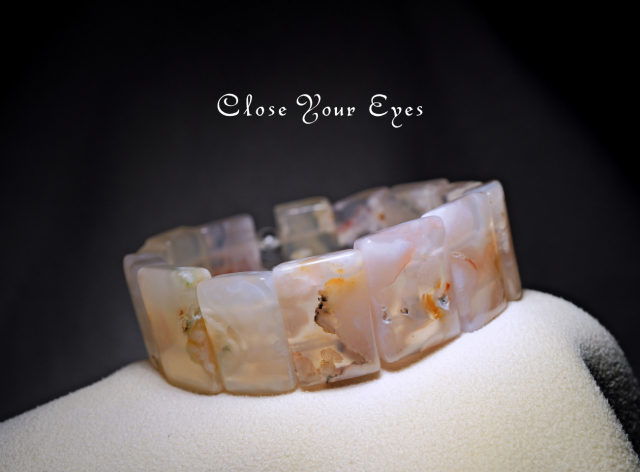 エナジーバングルブレス チェリーブロッサムアゲート 01 オンリーワンブレス