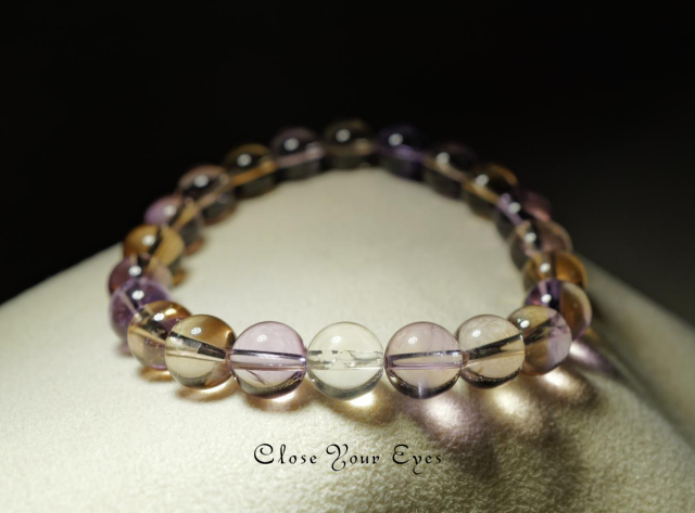 ８mmエナジーブレス　アメトリン　オンリーワンブレス