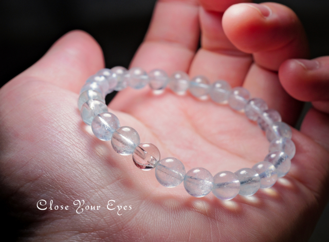 ７ｍｍエナジーブレス　アクアマリン　０２　オンリーワンブレス