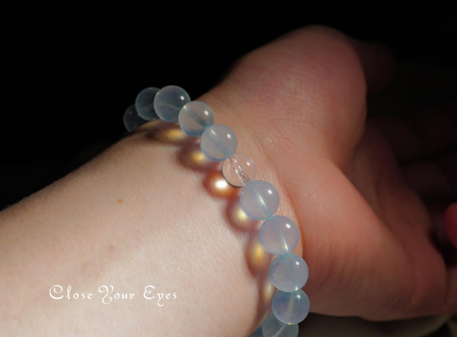 ９ｍｍエナジーブレス　アクアマリン　０１　オンリーワンブレス