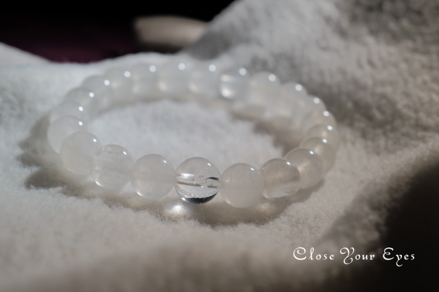 ８ｍｍエナジーブレス　アゼツライト　オンリーワンブレス