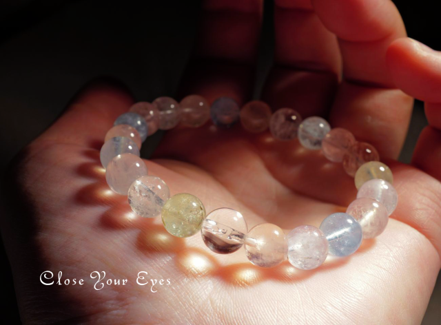 ８ｍｍエナジーブレス　高品質・MIXベリル　０１　オンリーワンブレス