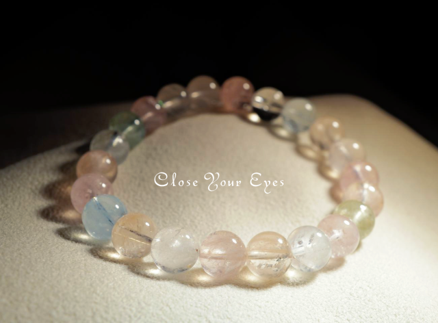 ８ｍｍエナジーブレス　高品質・MIXベリル　０２　オンリーワンブレス