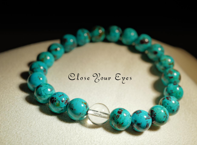 ８ｍｍエナジーブレス　クリソコラSC（スペシャルカラー）　０１　オンリーワンブレス