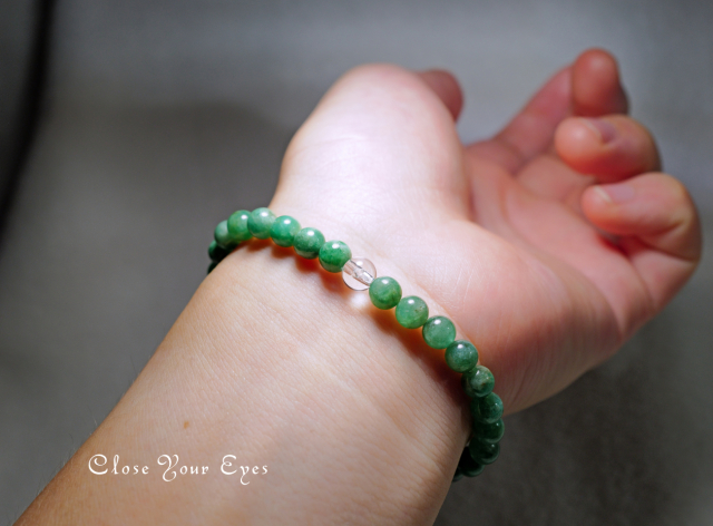 5.5ｍｍエナジーブレス　エメラルド　０２　オンリーワンブレス