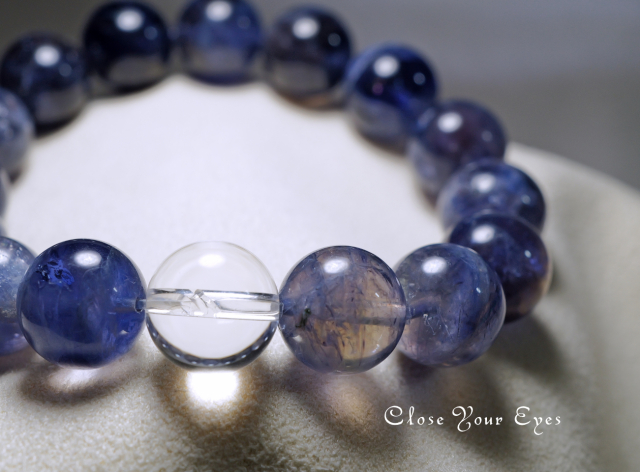 １２ｍｍエナジーブレス　アイオライト　オンリーワンブレス