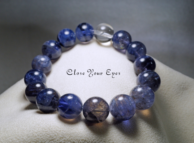 １２ｍｍエナジーブレス　アイオライト　オンリーワンブレス