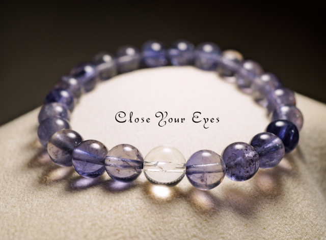 ８ｍｍエナジーブレス　アイオライト　０２　オンリーワンブレス