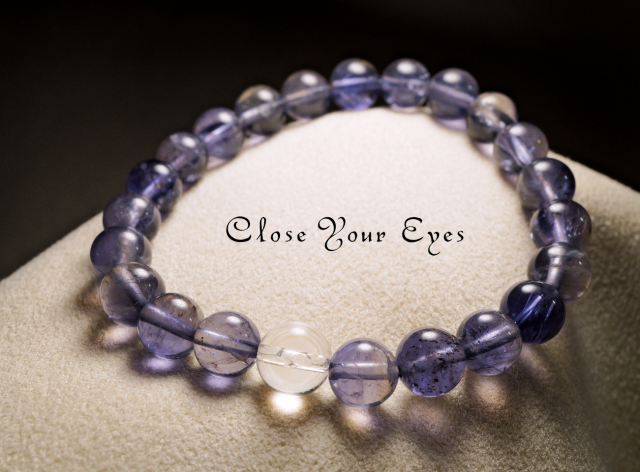 ８ｍｍエナジーブレス　アイオライト　０２　オンリーワンブレス