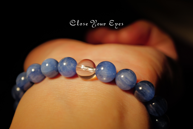 ８ｍｍエナジーブレス　カイアナイト　０１ 　オンリーワンブレス