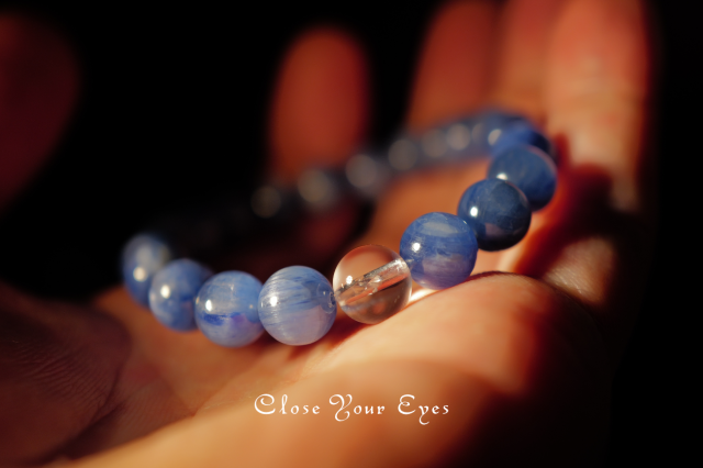 ８ｍｍエナジーブレス　カイアナイト　０１ 　オンリーワンブレス