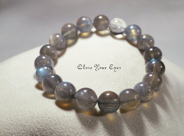 １０ｍｍエナジーブレス　ラブラドライト　０１　オンリーワンブレス