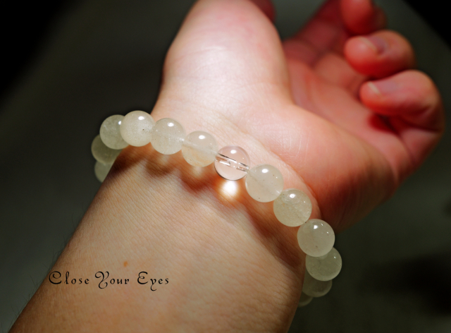 8.5ｍｍエナジーブレス　リビアンガラス　０２　オンリーワンブレス