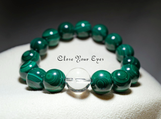 １２ｍｍエナジーブレス　マラカイト　０１　オンリーワンブレス