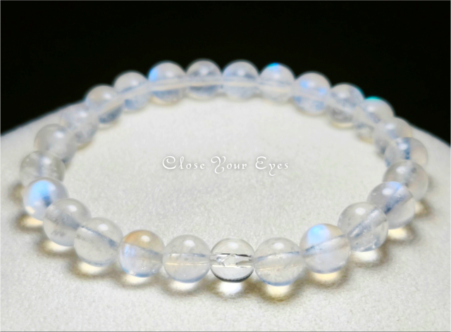 ７ｍｍエナジーブレス　ブルームーンストーン　オンリーワンブレス