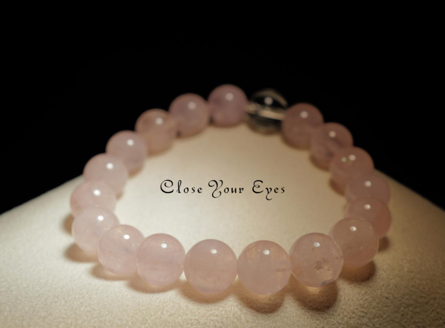 １０ｍｍエナジーブレス　モルガナイト　０１　オンリーワンブレス