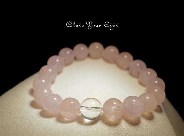 １０ｍｍエナジーブレス　モルガナイト　０２　オンリーワンブレス