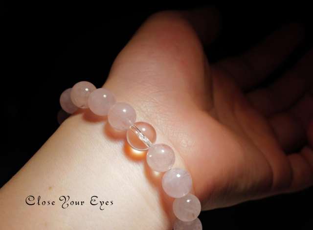 １０ｍｍエナジーブレス　モルガナイト　０２　オンリーワンブレス