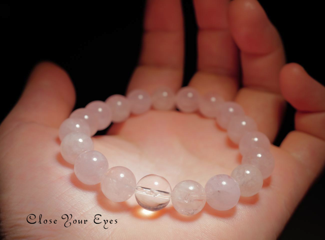 １０ｍｍエナジーブレス　モルガナイト　０２　オンリーワンブレス